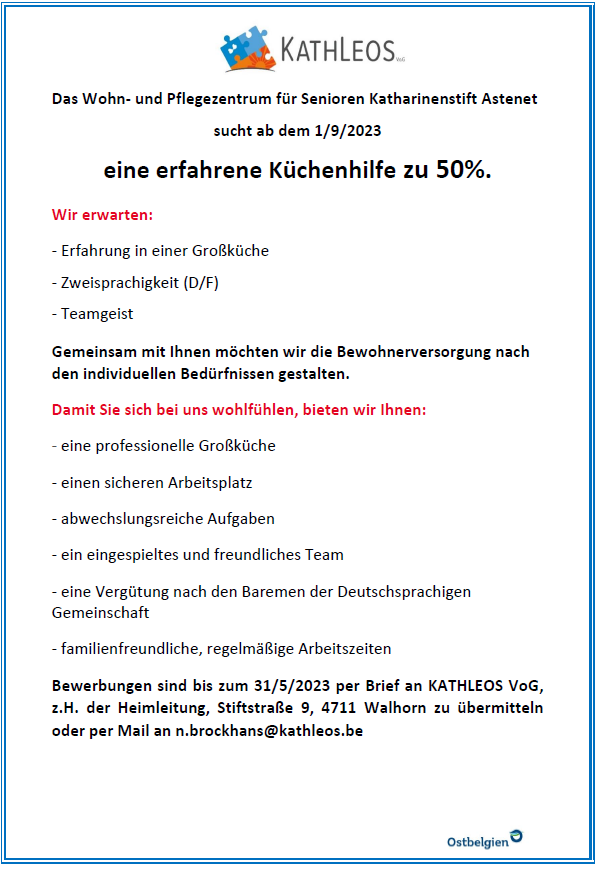 Küchenhelfe